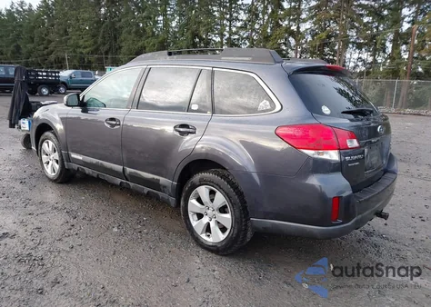 2010 Subaru Outback 3.6R Limited z USA, uszkodzony, nr VIN 4S4BRDKC5A2331512